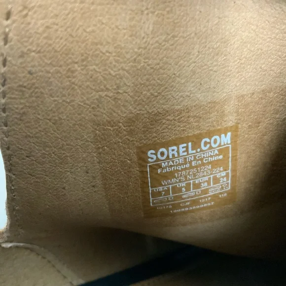 NWOB Sorel Nadia Heeled Peep Toe Bootie - Picture 13 of 14